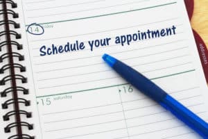 Reminder to schedule your appointment